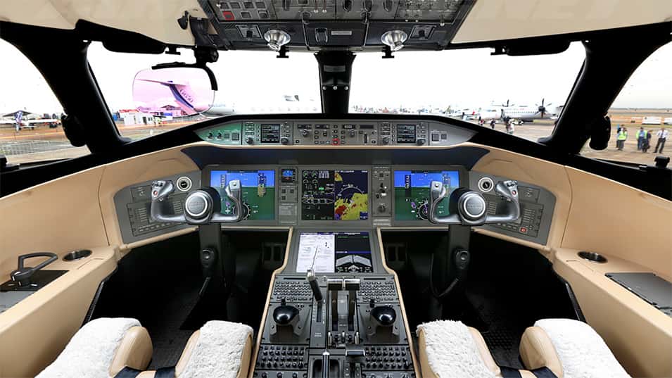 Global 6000 Cockpit