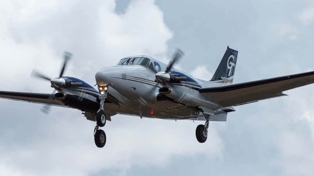 King Air C90GT Außenansicht