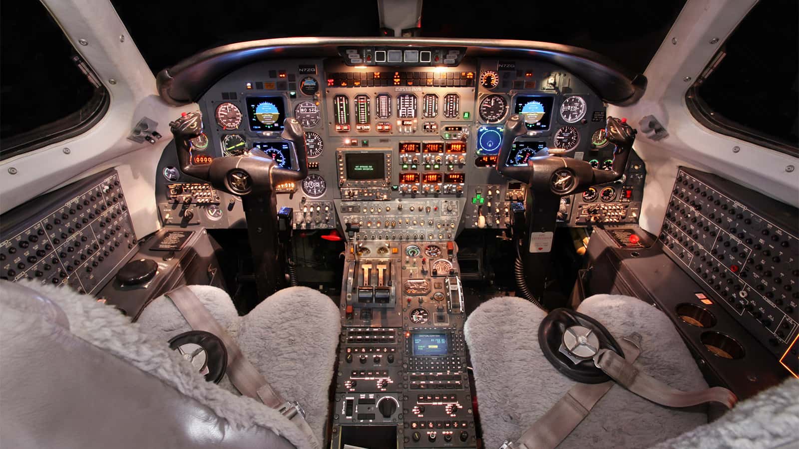 Learjet 31A Cockpit
