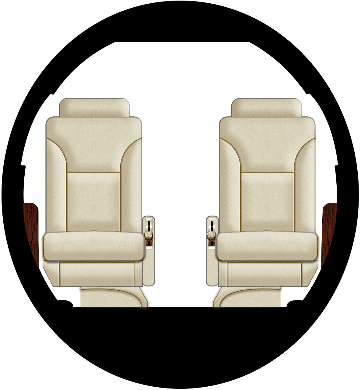 Learjet 31A Kabine