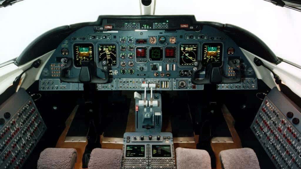 Learjet 60 Cockpit