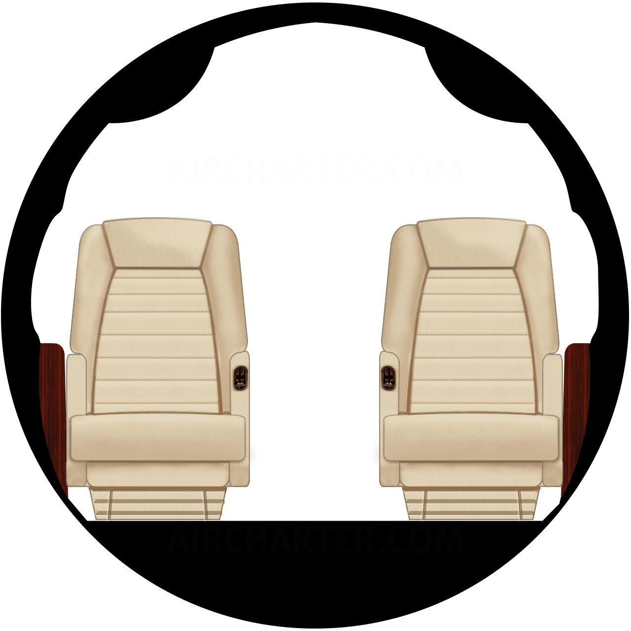 Challenger 604 Kabine