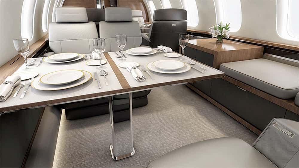 Global 8000 Interior