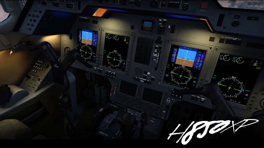 Hawker 850XP Cockpit