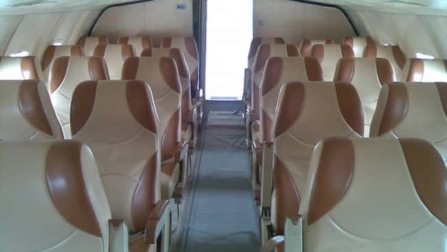 Yak-42 Interior
