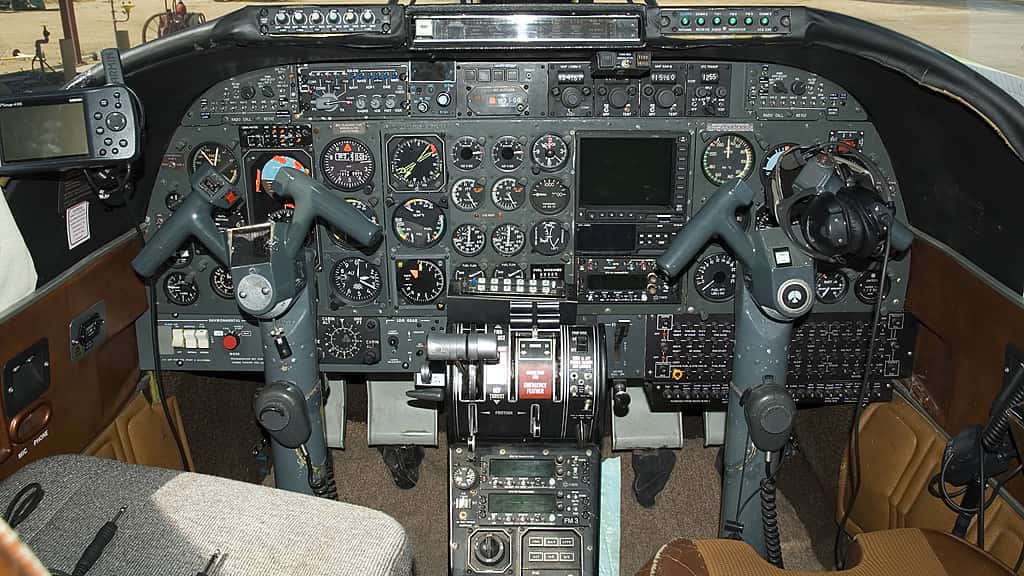 Rockwell International 690B Cockpit