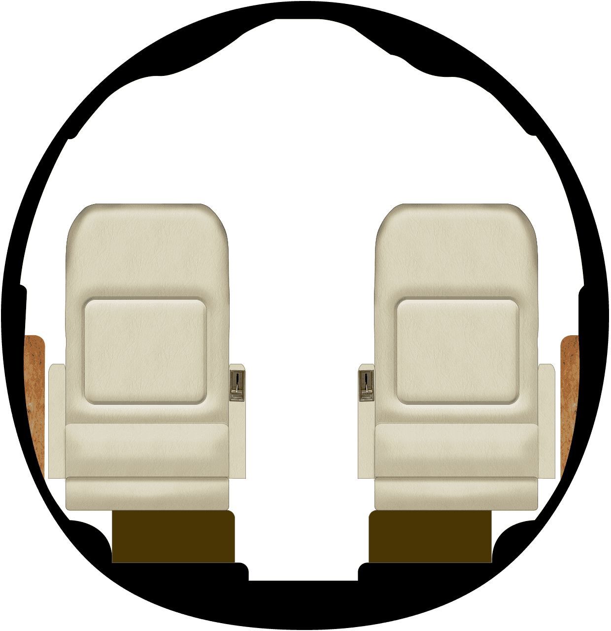 Learjet 60XR Cabine