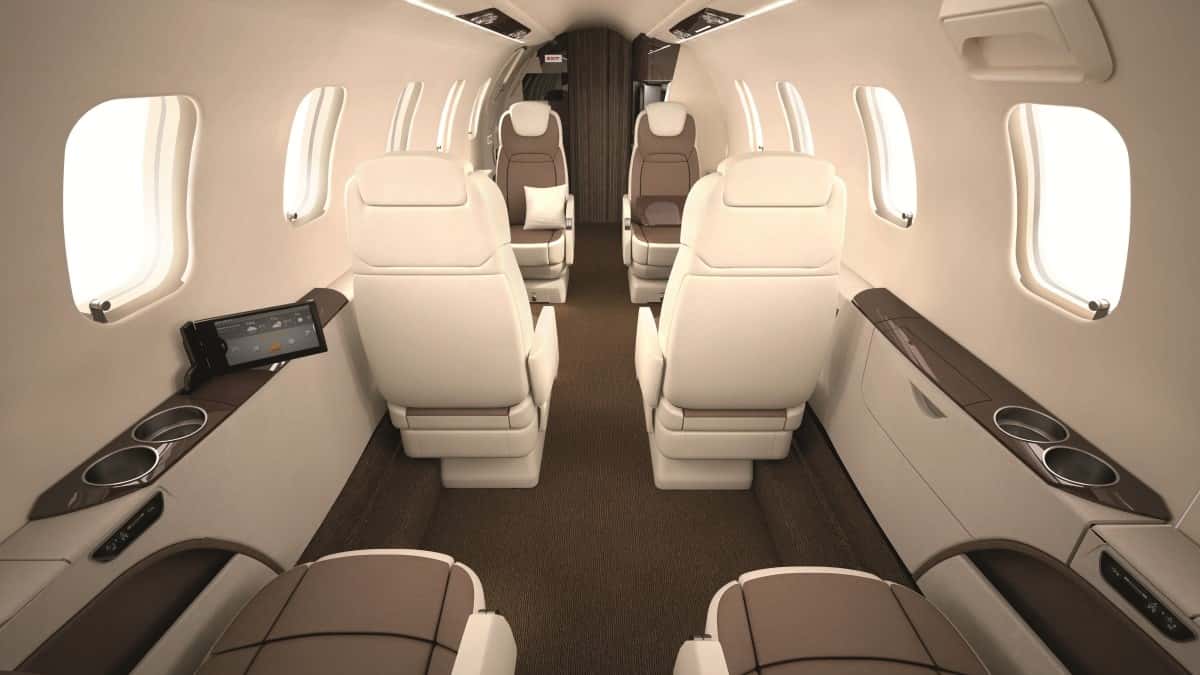 Learjet 70 Intérieur