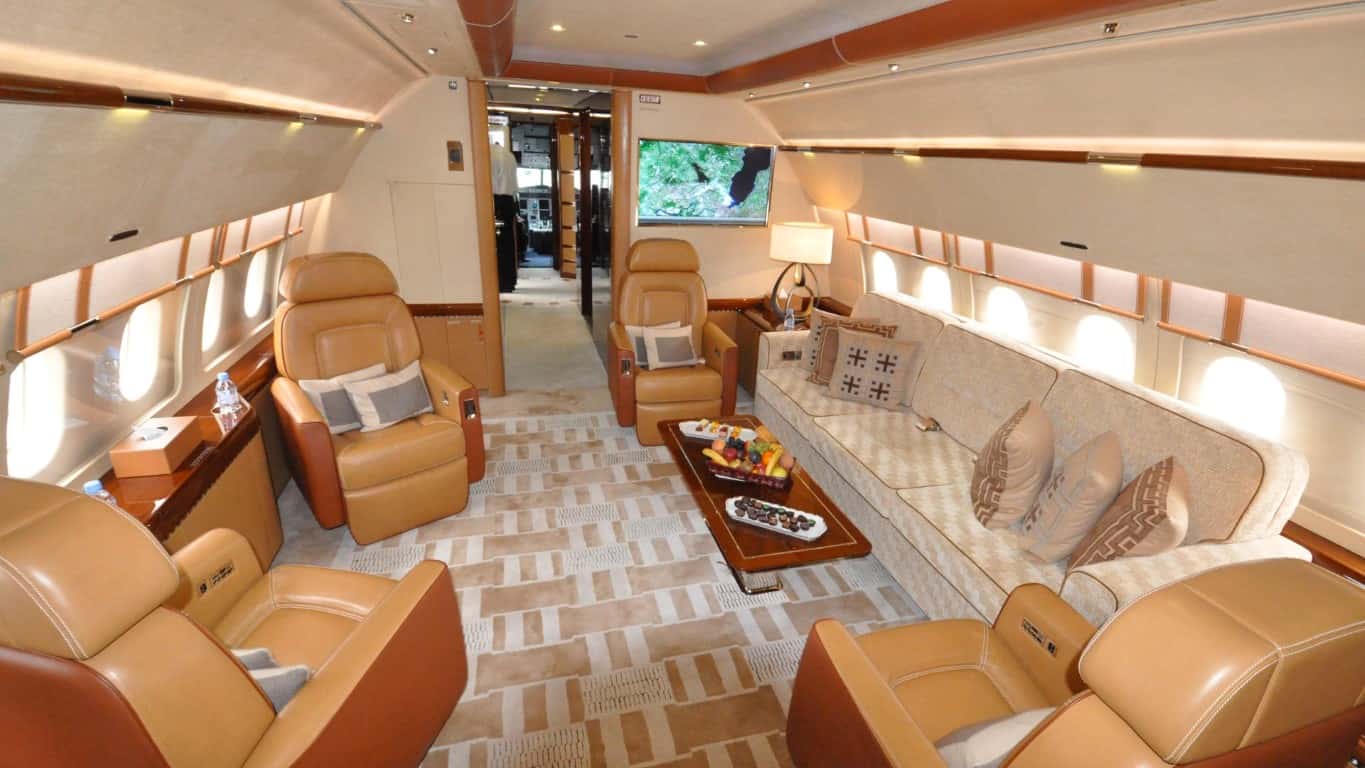 A319 Corporate Jet Intérieur
