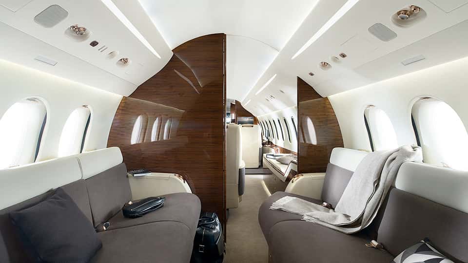 Falcon 7X Interior