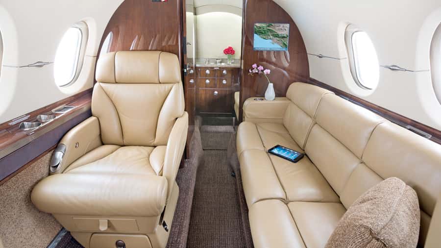 Hawker 900XP Interior