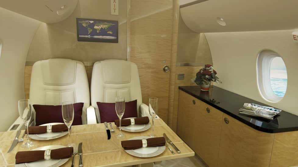 Dornier 328 Envoy Interior