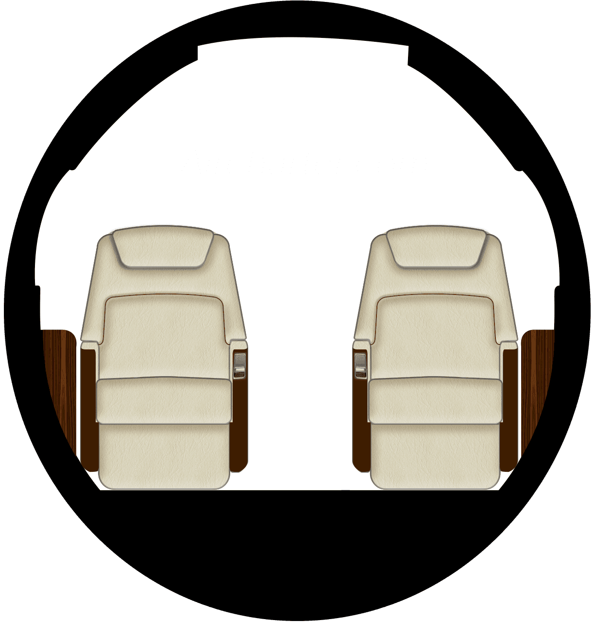 Challenger 3500 Kabine