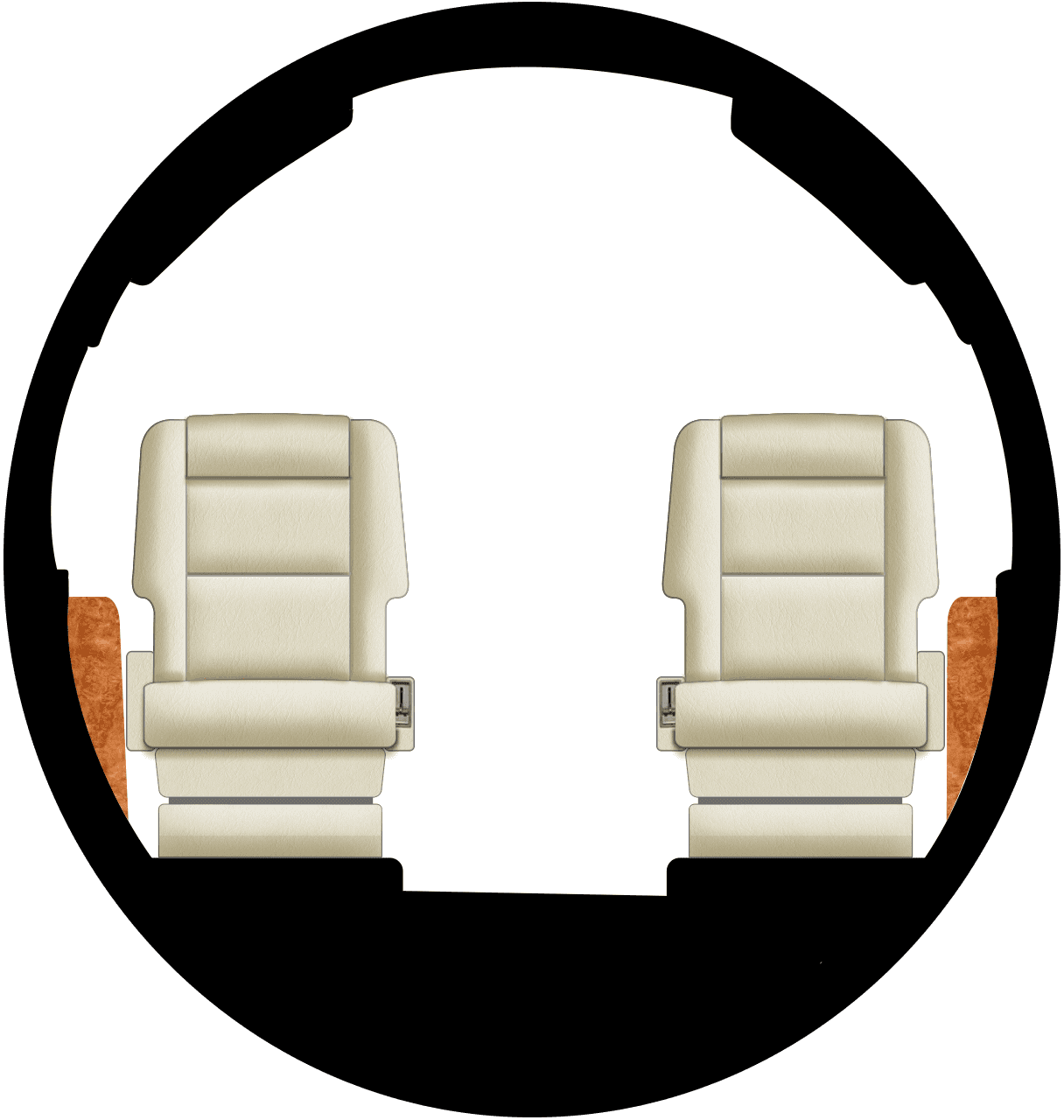 Falcon 50EX Cabine