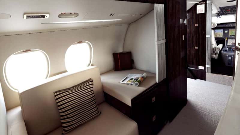 Falcon 8X Innenraum