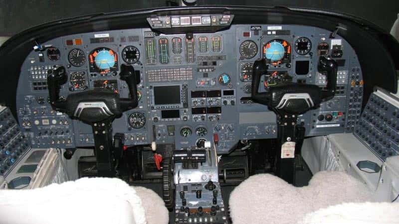 Citation SII Cockpit