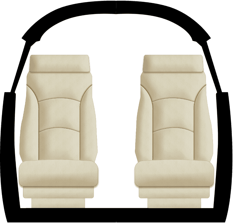 PA-42 Cheyenne III Cabine