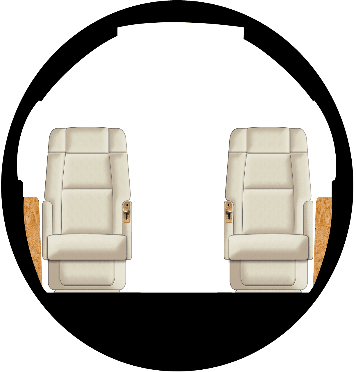 Falcon 900LX Kabine