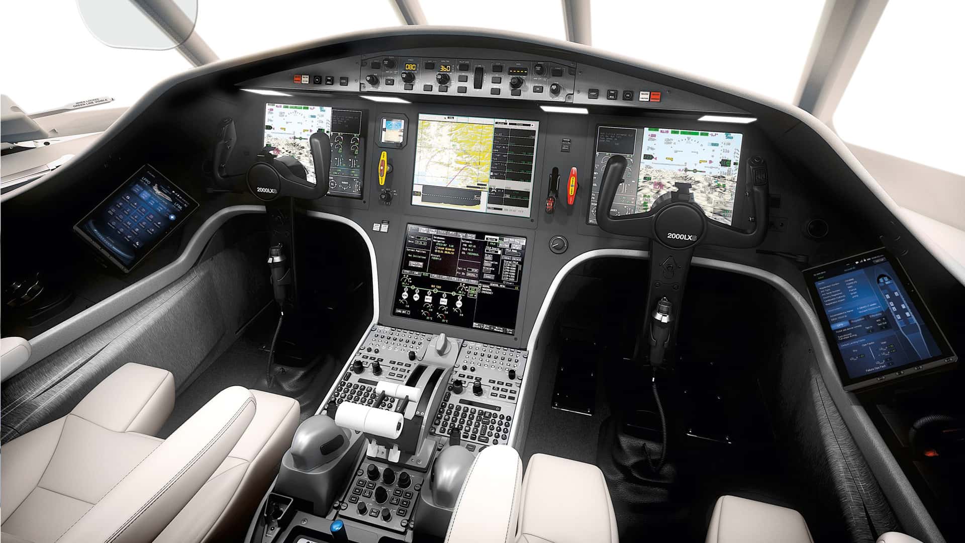 Falcon 2000LXS Cockpit