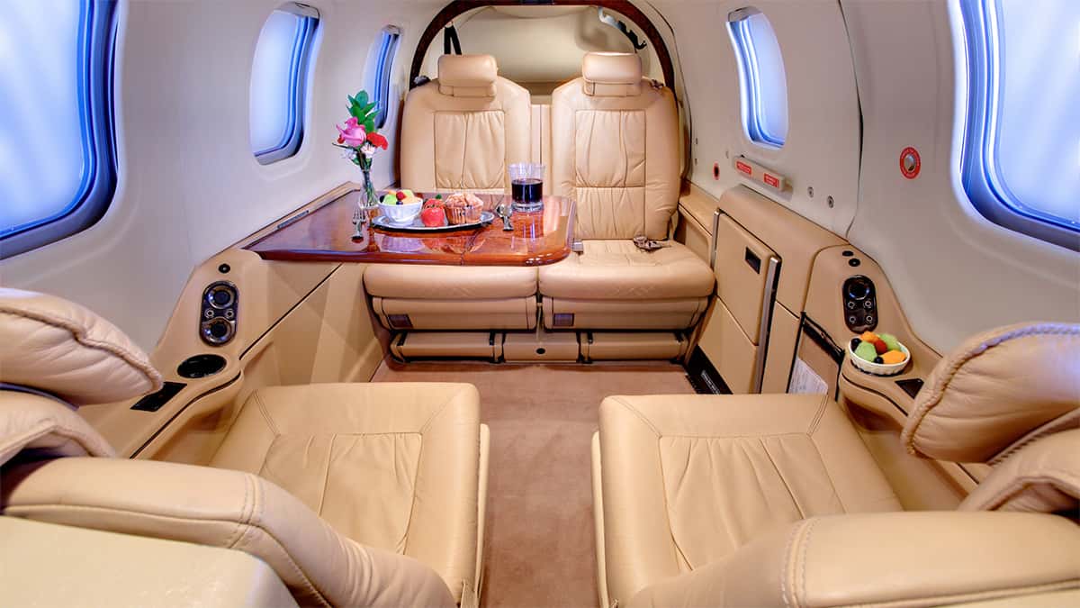 TBM 850 Intérieur
