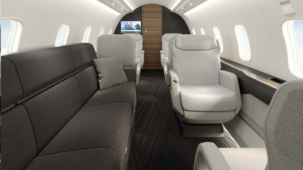 Challenger 3500 Innenraum