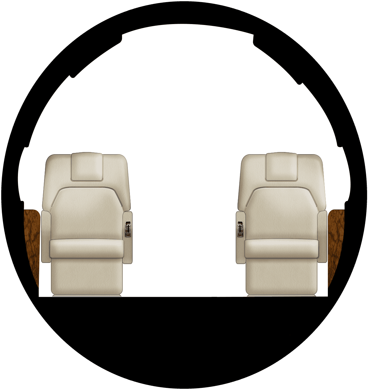 Challenger 850 Cabin
