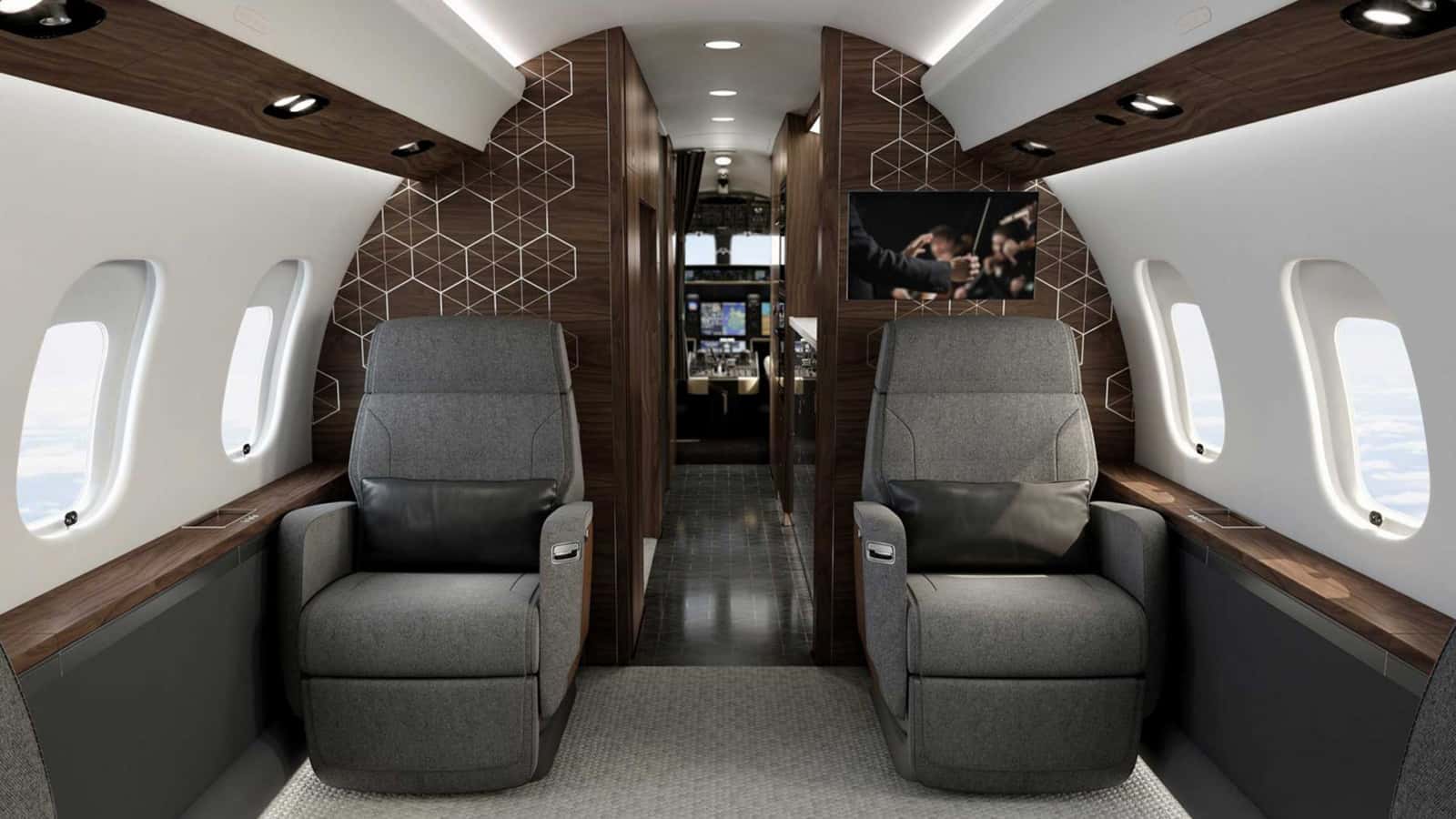 Global 6500 Interior