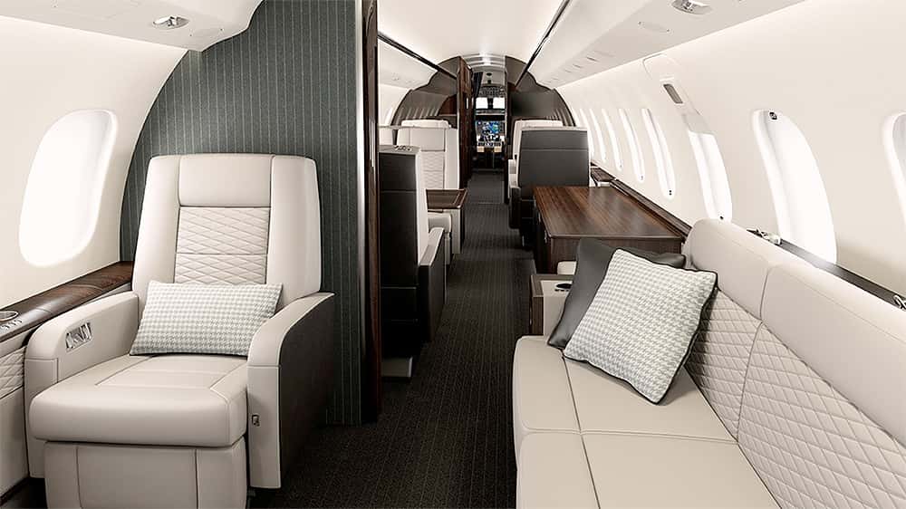 Global 6000 Interior