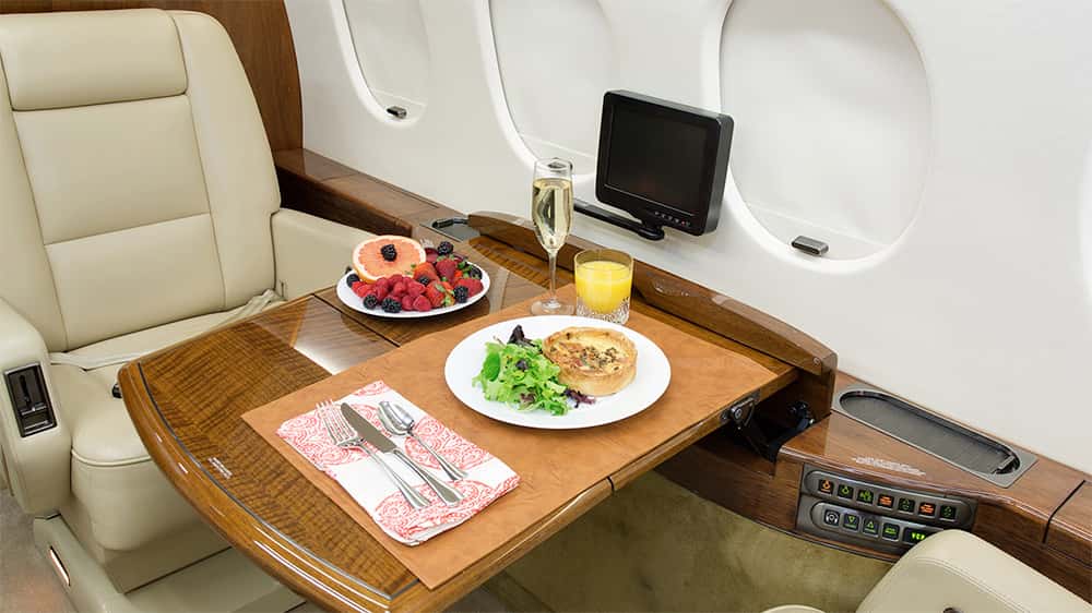 Falcon 900DX Innenraum