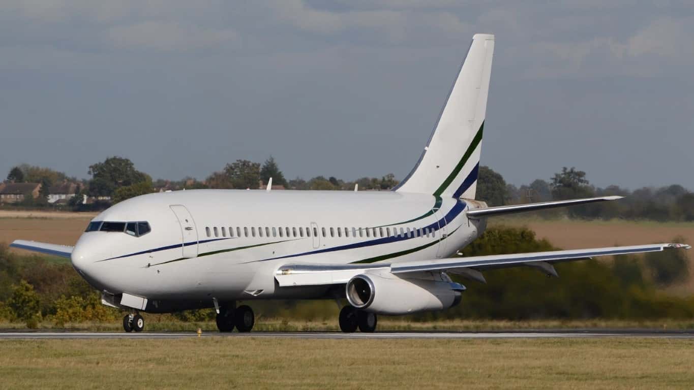 737-200 Außenansicht