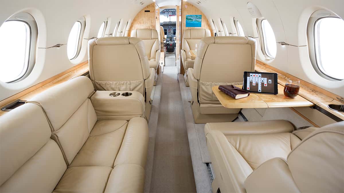 Hawker 800XPr Interior