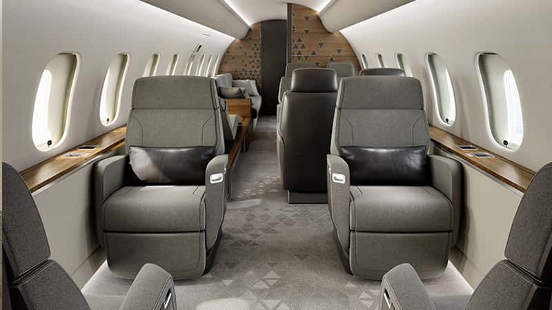 Global 5500 Innenraum