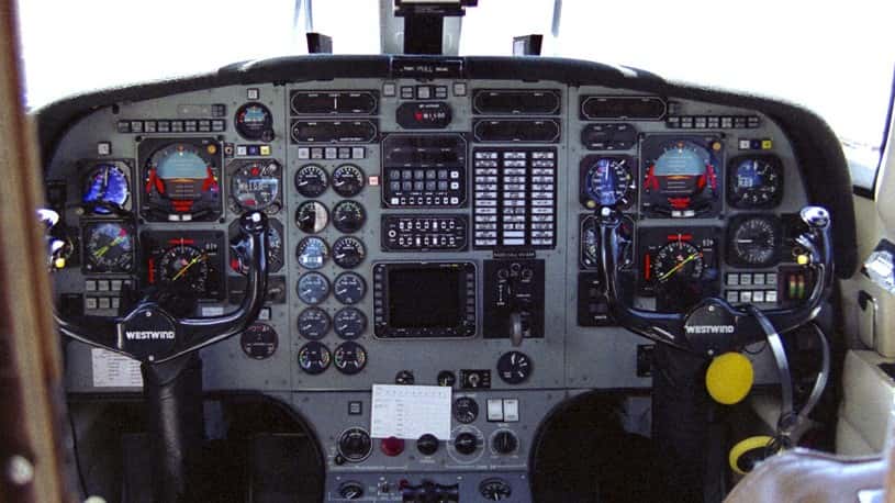 Westwind I Cockpit