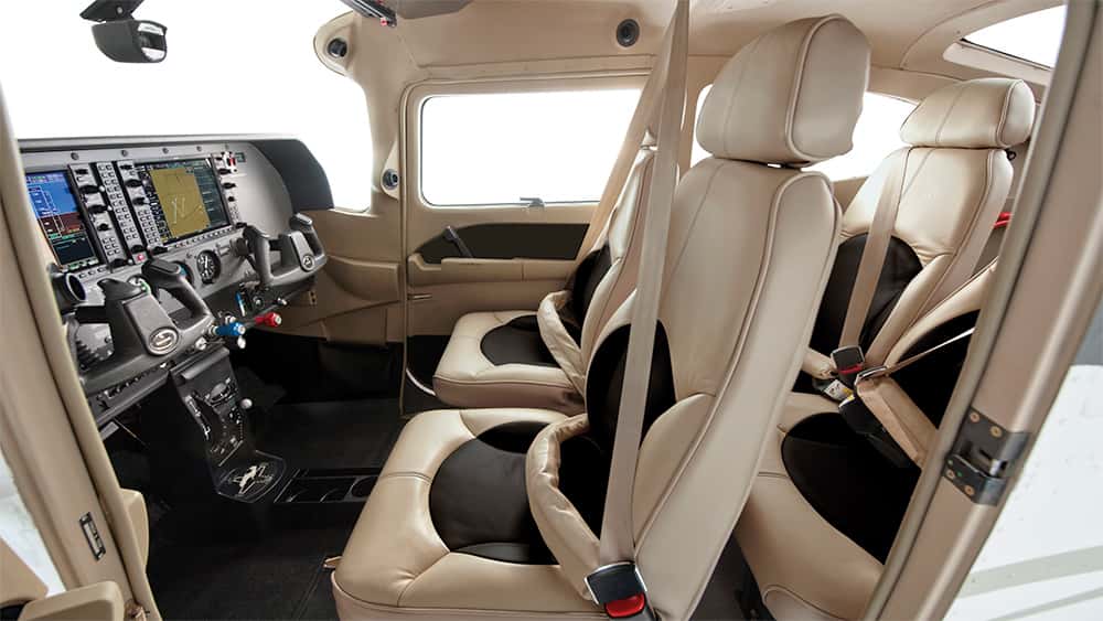 Skyhawk 172 Innenraum