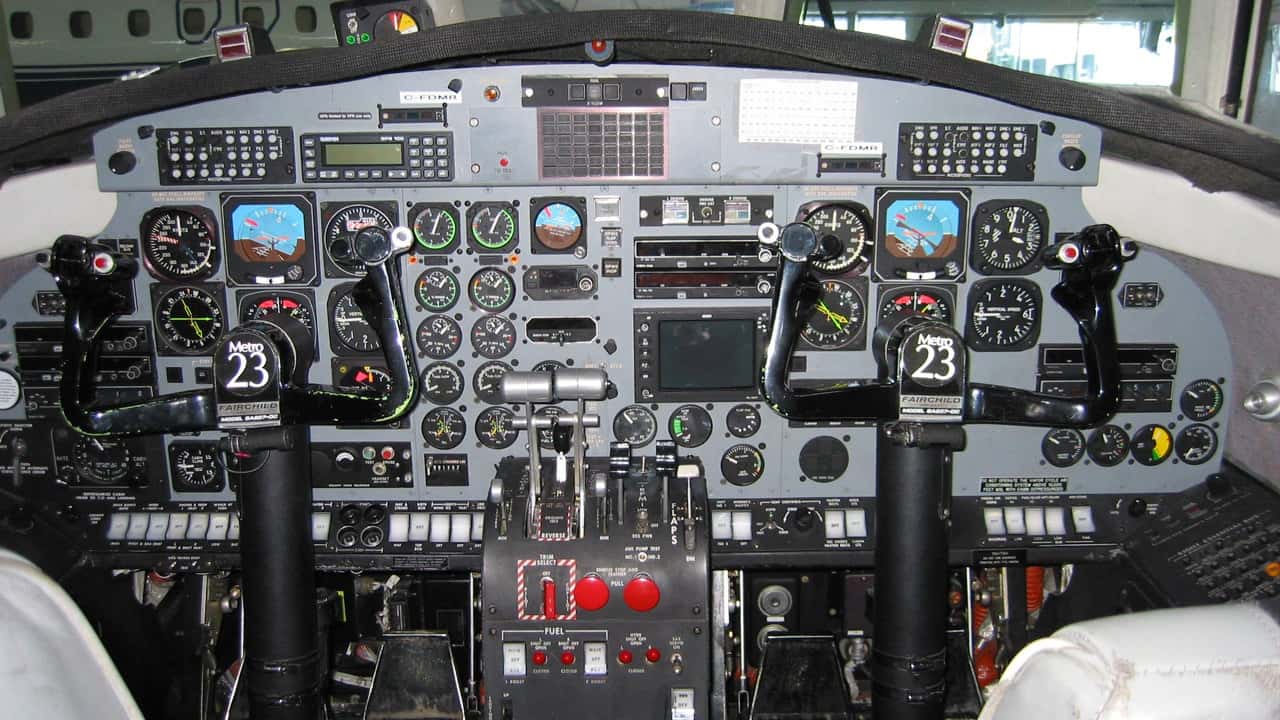 Fairchild SA227-DC Cockpit