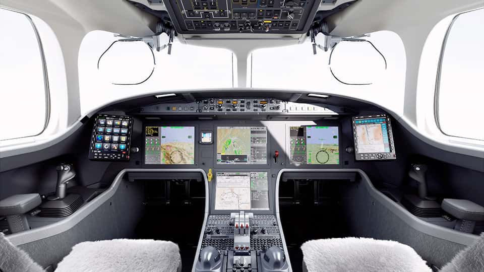 Falcon 8X Cockpit