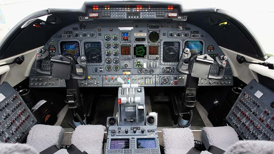 Learjet 36A Cabina de Mando