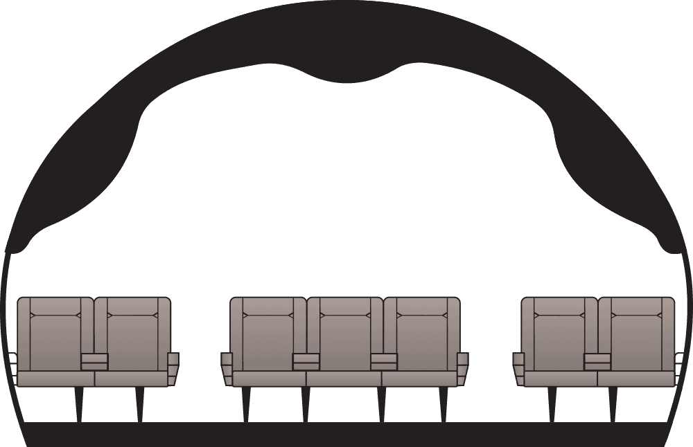 767-200 BBJ Cabin