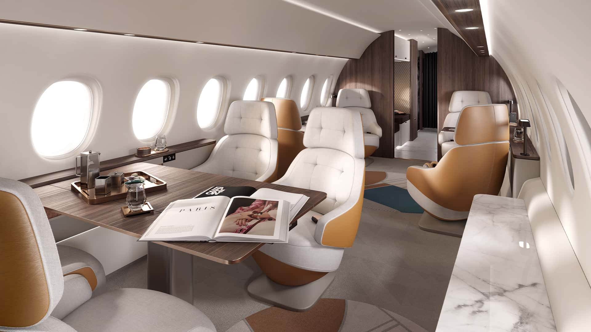 Falcon 10X Intérieur