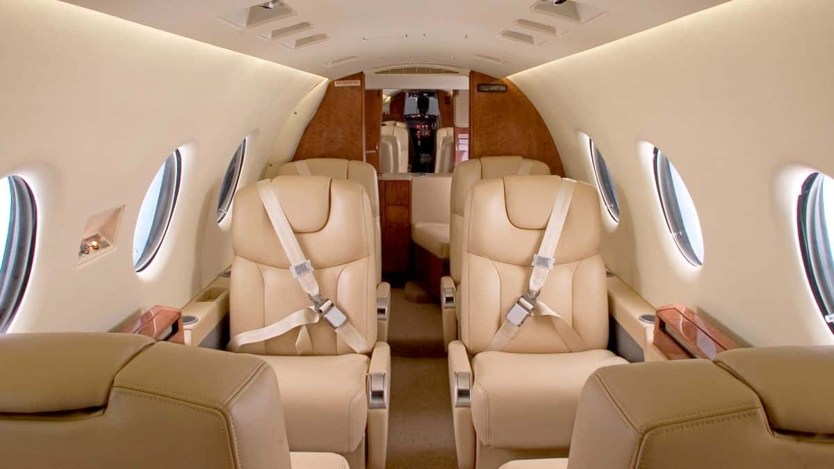 Beechjet 400A Innenraum