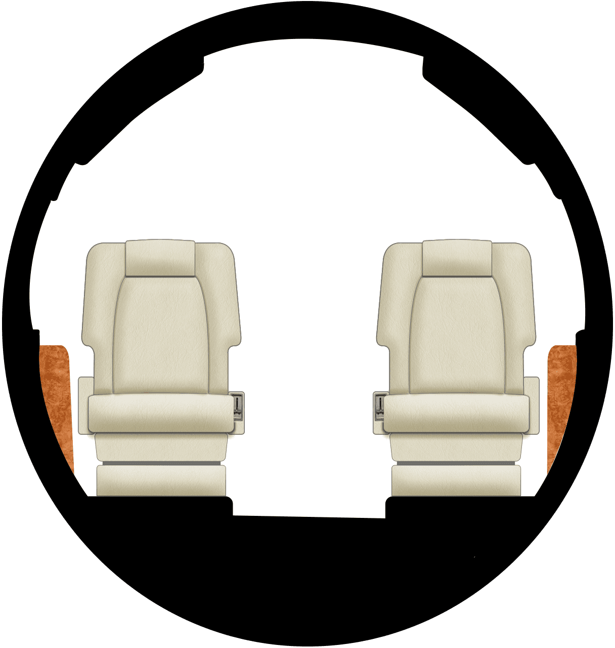 Falcon 20 Kabine