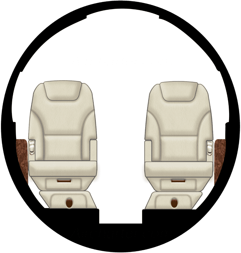 Hawker 700 Cabin