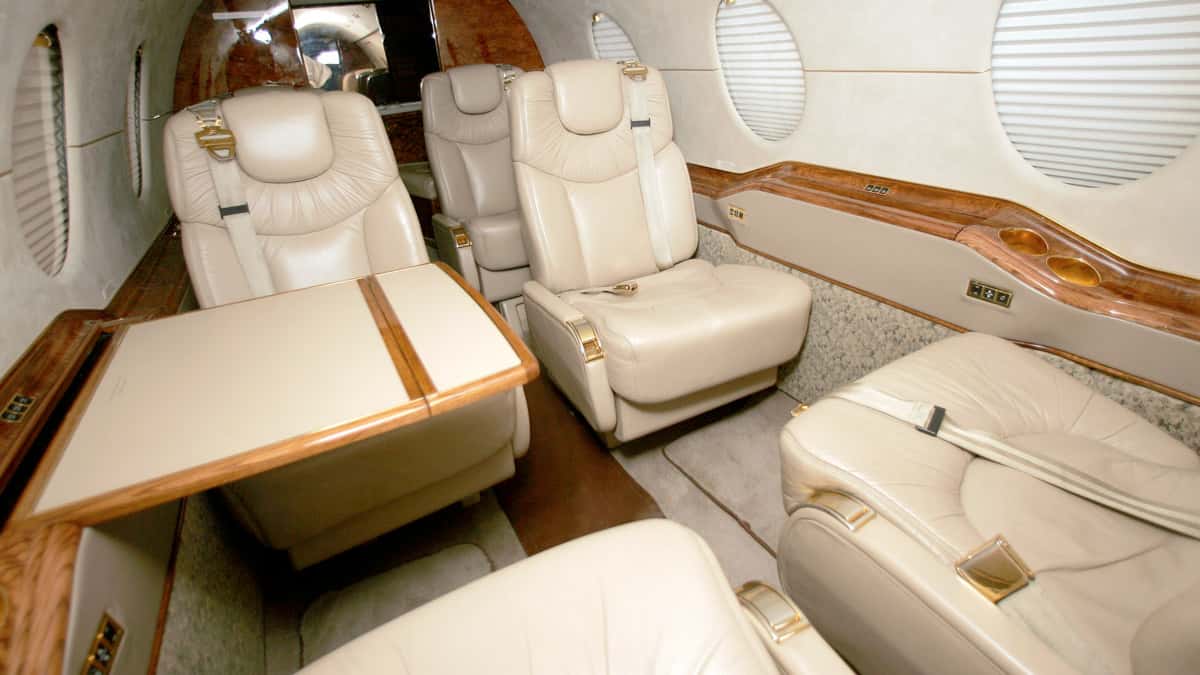 Hawker 400A Interior