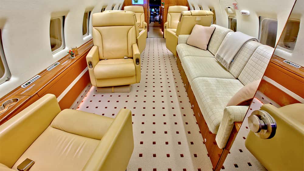 Challenger 601 Interior
