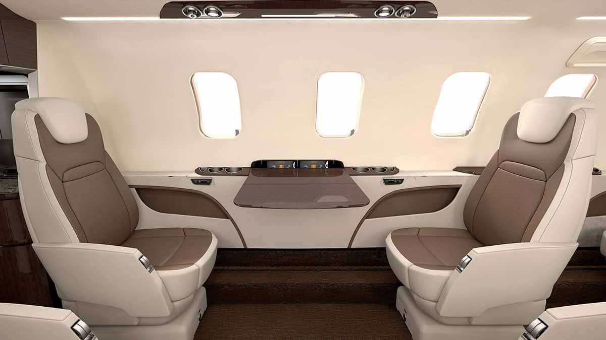 Learjet 70 Intérieur
