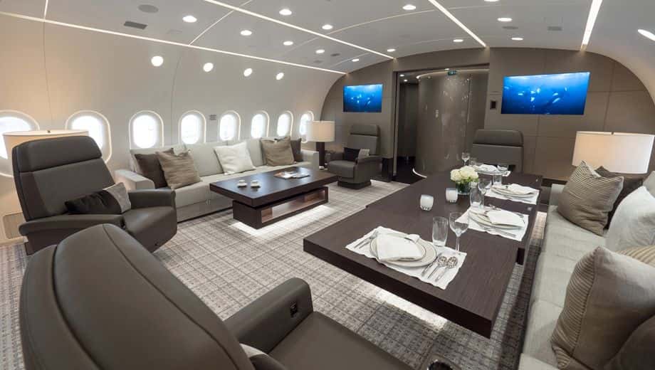 787-8 VIP Innenraum