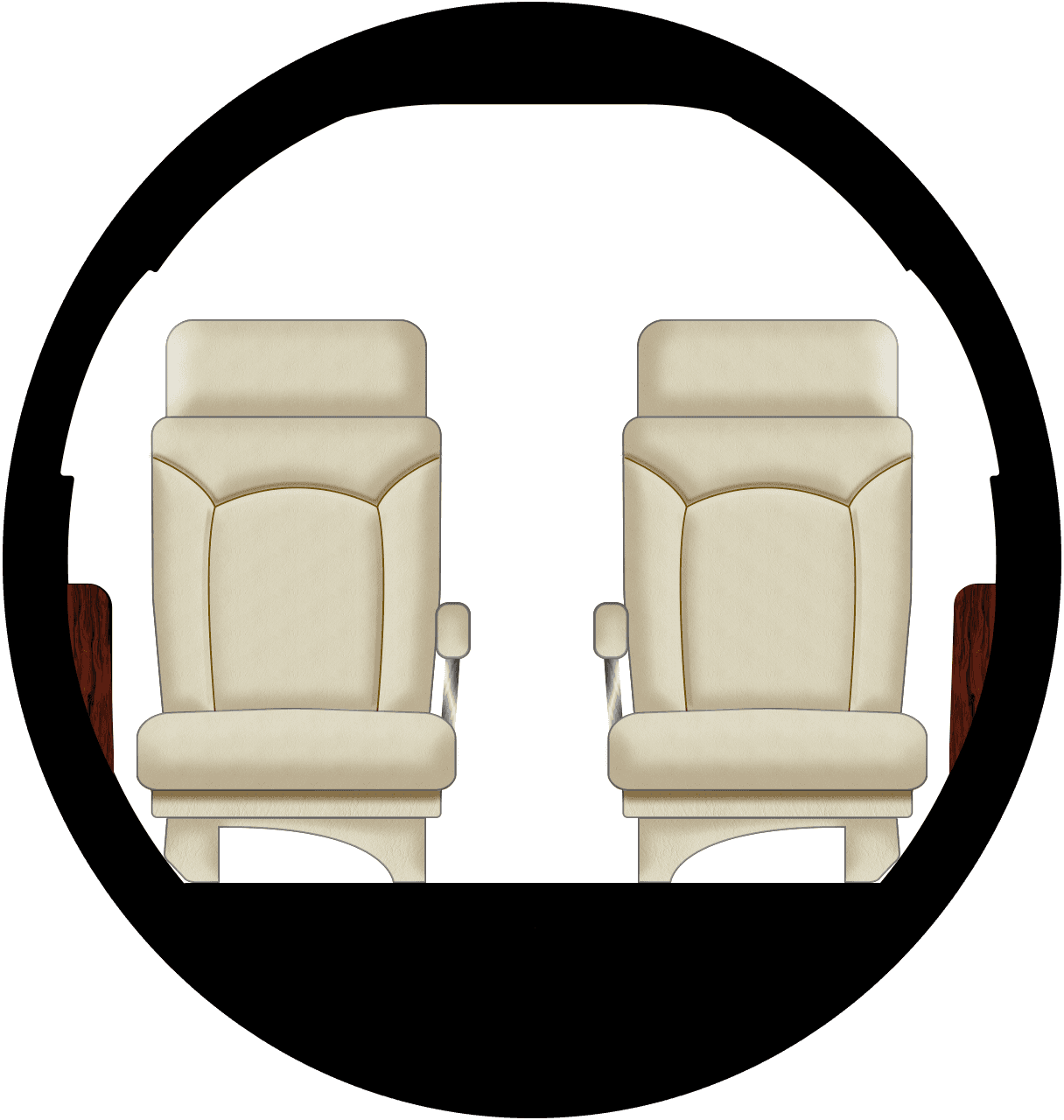 Learjet 24 Cabina