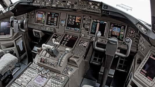 777 Freighter Cockpit