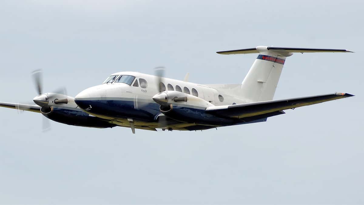 King Air 100 Extérieur