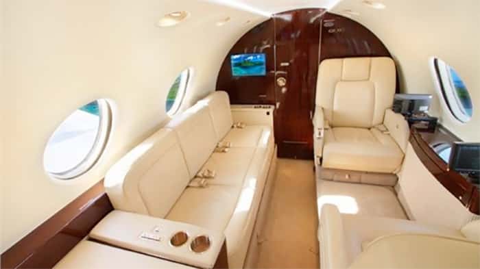 Falcon 200 Innenraum